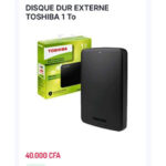 DISQUE DUR EXTERNE  PORTABLE 1TERA SATA WD