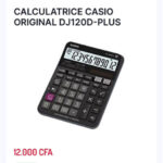CALCULATRICE CASIO ORIGINAL DJ120D-PLUS