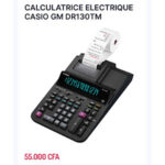CALCULATRICE ELECTRIQUE CASIO GM DR130TM