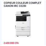 Photocopieur Couleur Complet CANON IRC 3326I