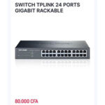 SWITCH TPLINK 24 PORTS GIGABIT RACKABLE