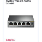 SWITCH TPLINK 5PORTS GIGABIT