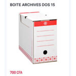 BOITE ARCHIVES DOS 15