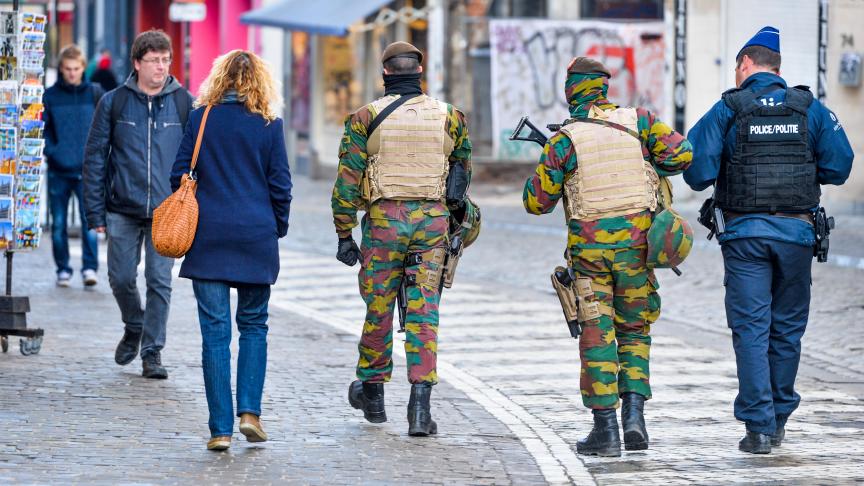 Belgique-sécurité : Les forces armées ne déferleront dans les rues de Bruxelles qu’à compter du 8 avril 2026