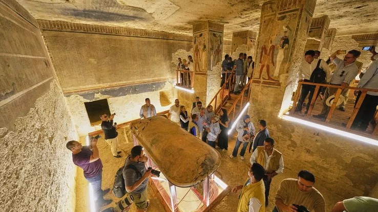 Égypte : ouverture de la tombe du pharaon Amenhotep III après plus de 20 ans de restauration