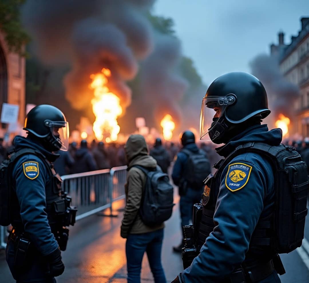 Tensions en marge de la grève nationale : incendies, interpellations et tunnels fermés à Bruxelles