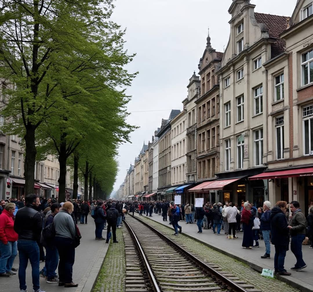 Travaux à Yser : perturbations sur la Petite Ceinture et la place Sainctelette dès le 20 octobre